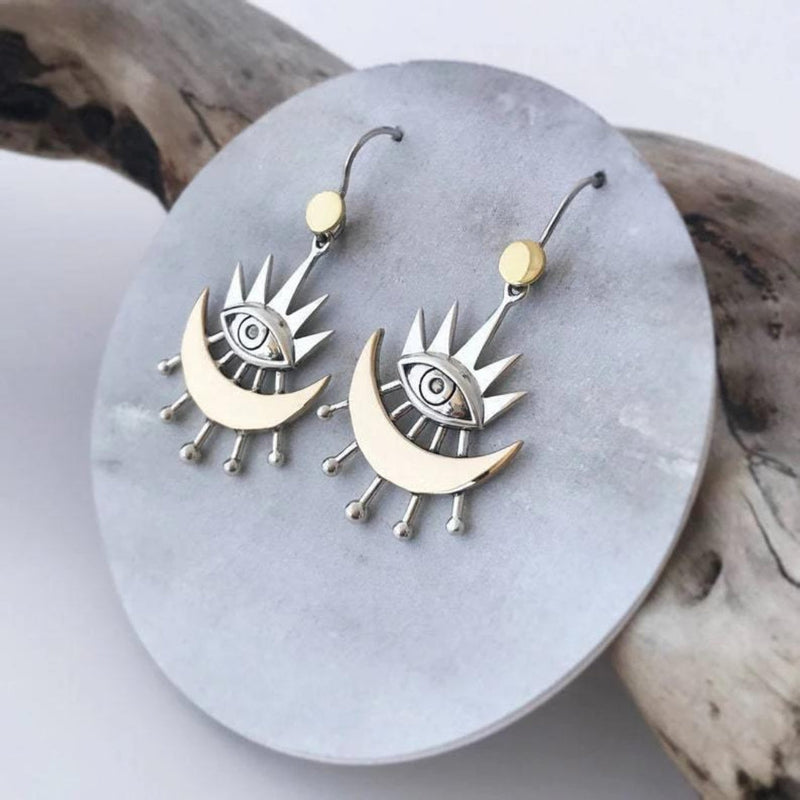 Egyptian Silver Earrings