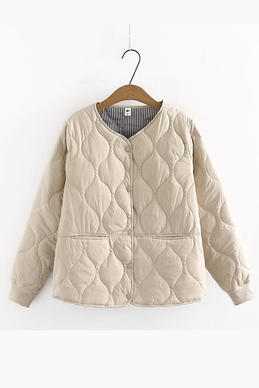 Winter New Lightweight Down Cotton Jacket Padded Baseball Uniform
