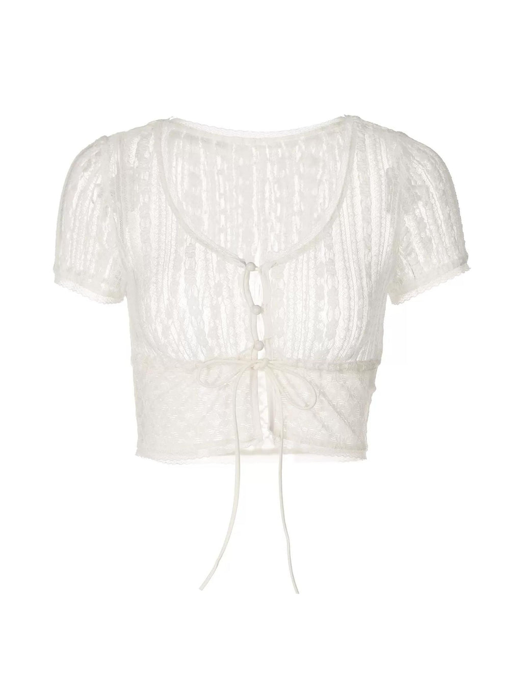 A Vintage Style Top with Delicate Timeless Details