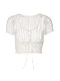 A Vintage Style Top with Delicate Timeless Details
