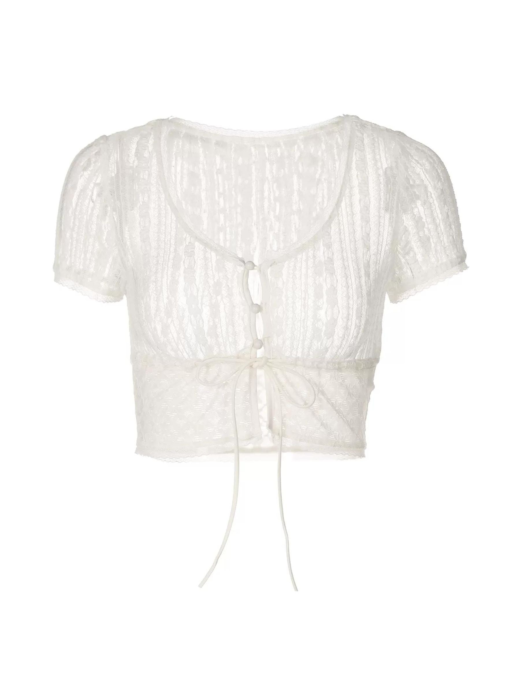 A Vintage Style Top with Delicate Timeless Details