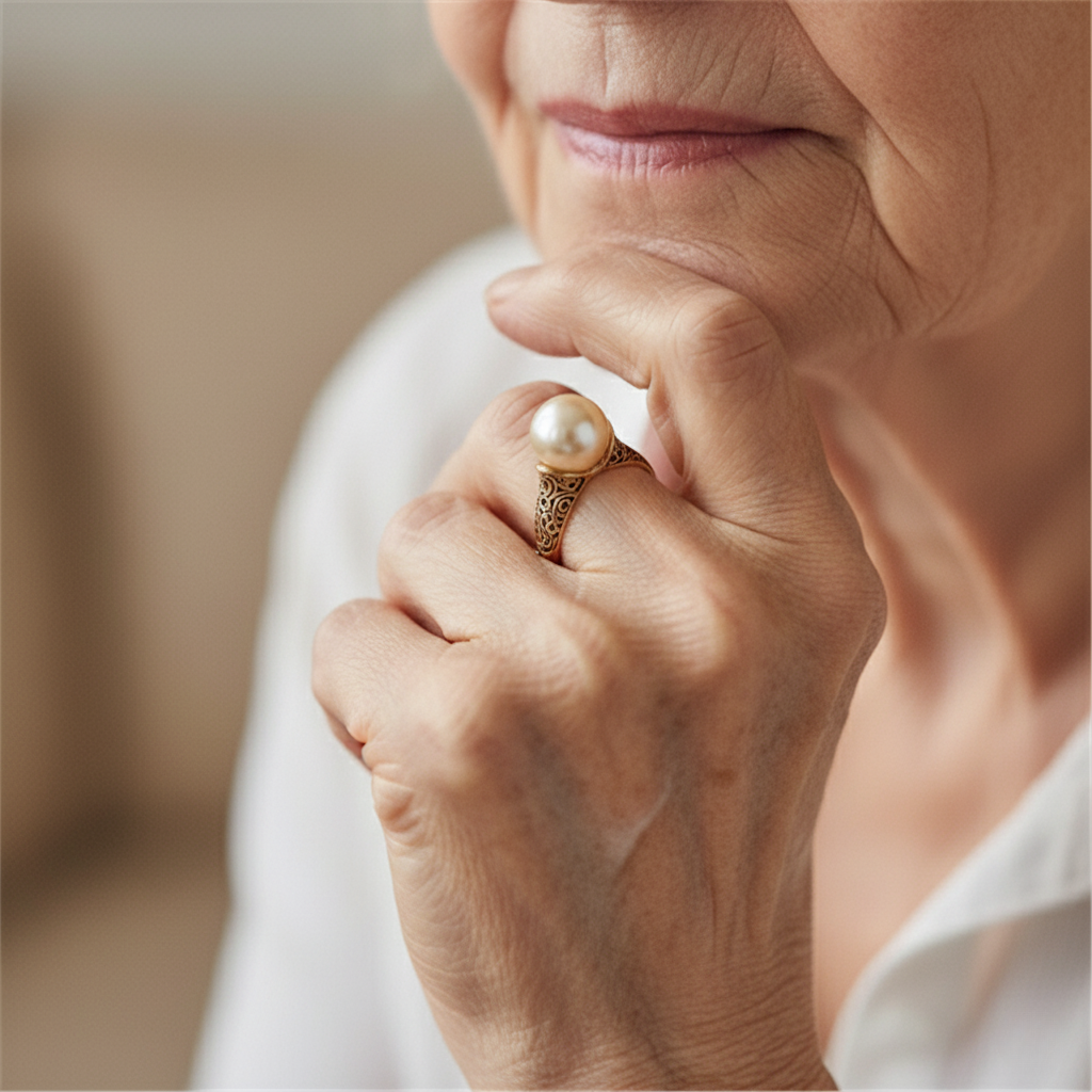 Pearl Golden Ring