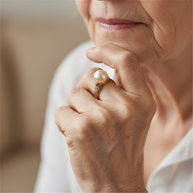 Pearl Golden Ring