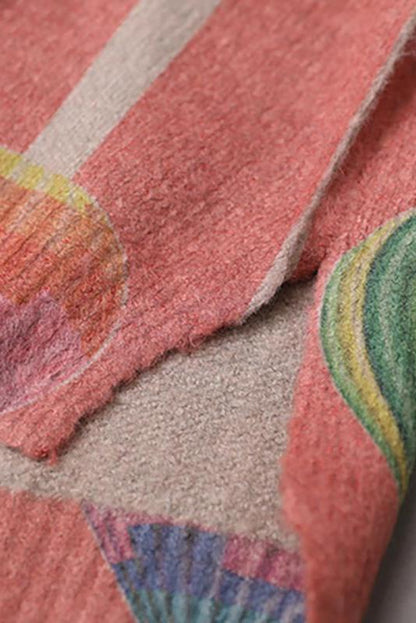 Hot Air Balloon Loose Warm Sweater