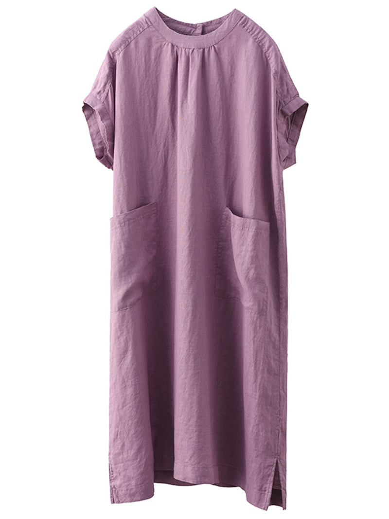 Summer Cotton Linen Dress