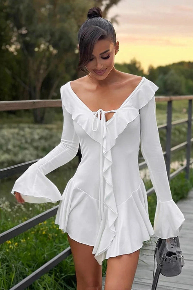 A Vintage Style Dress with Delicate Timeless Details