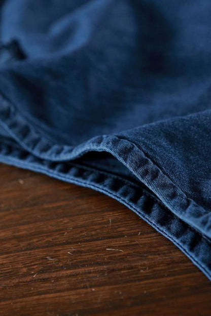 Cowboy Blue Causel Loose Overalls Big Pocket Trousers Outfits