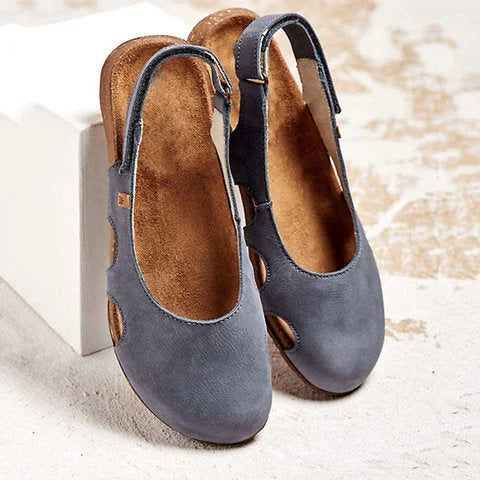 Classic Orthopedic Flats with Timeless Style