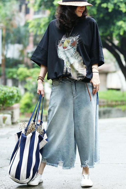 Limited Stock- Animal Printed Loose T-shirt