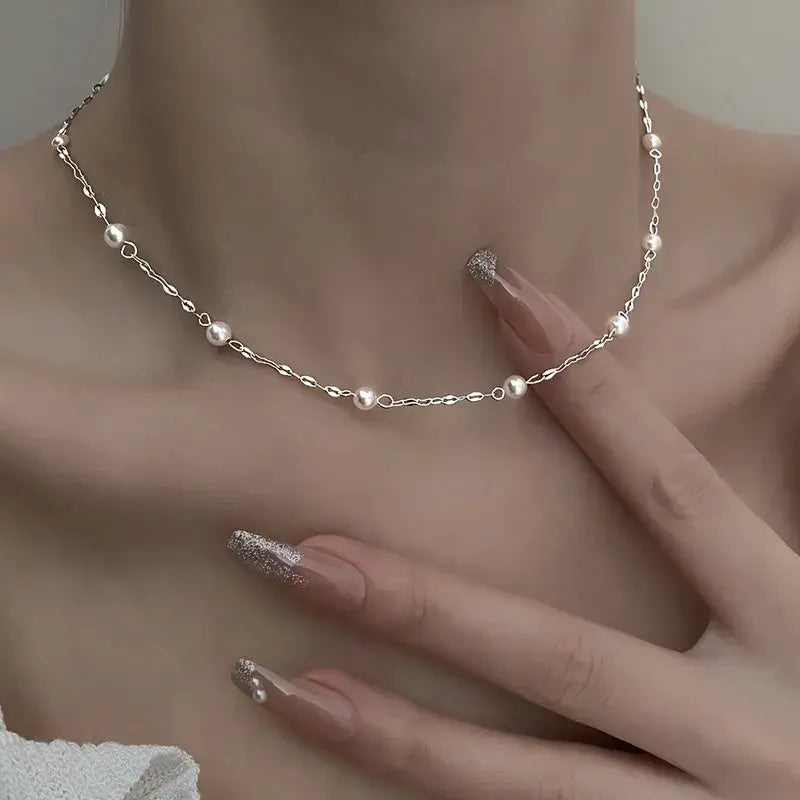 Necklace of Shiny Pearls