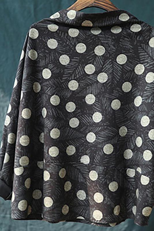 Limited Stock- Literary Fish Leaf Loose -t-shirt