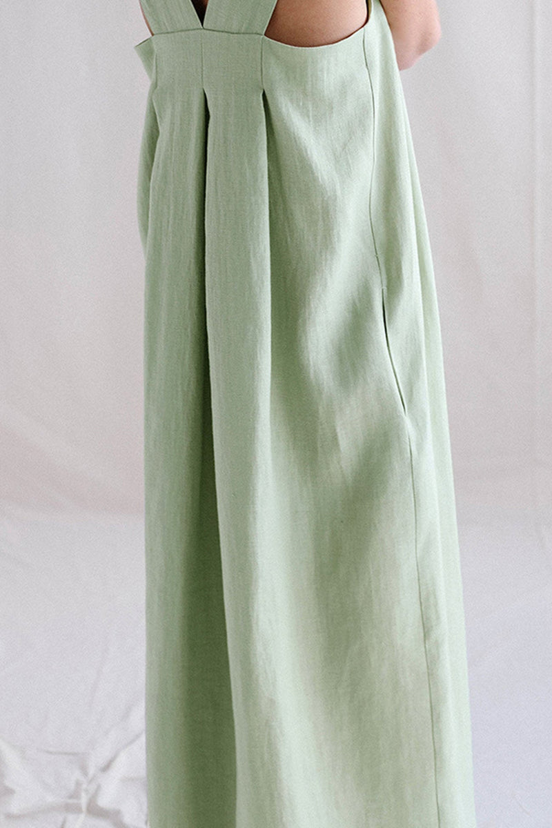 Cotton Linen Tank Dress