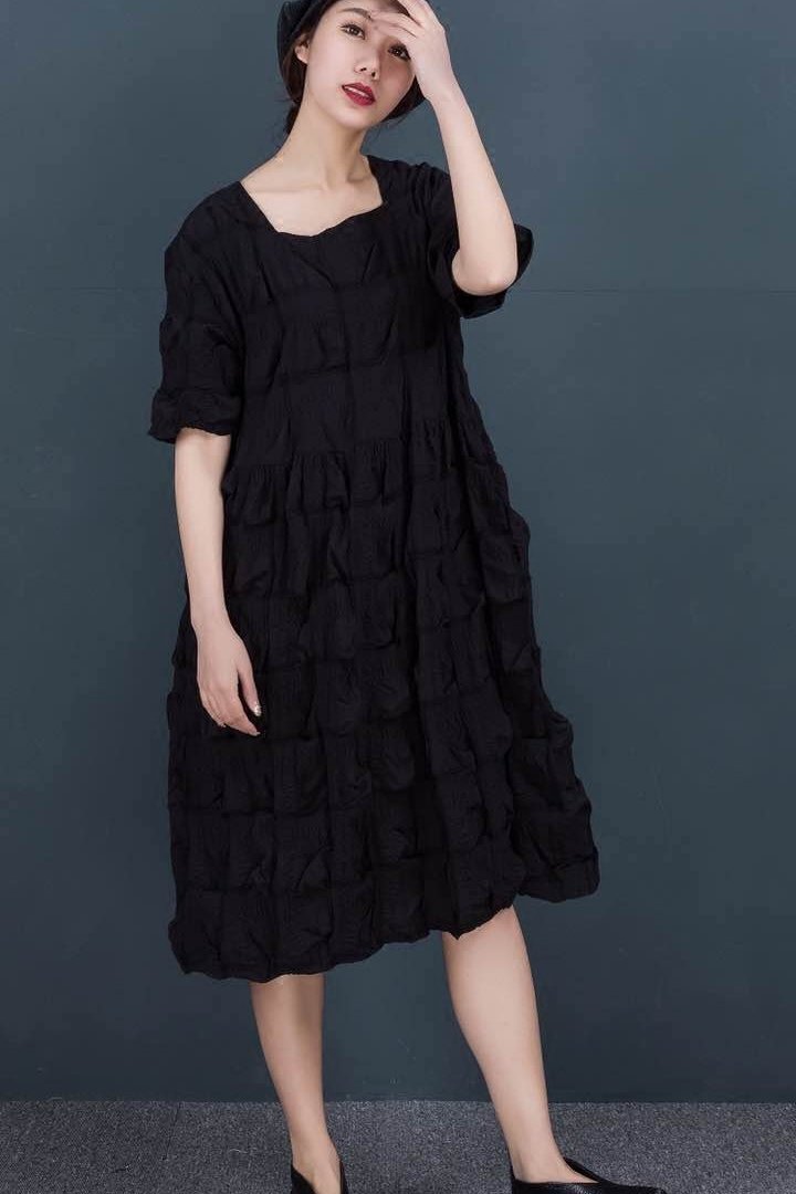 Cotton Dresses Summer Loose Clothes