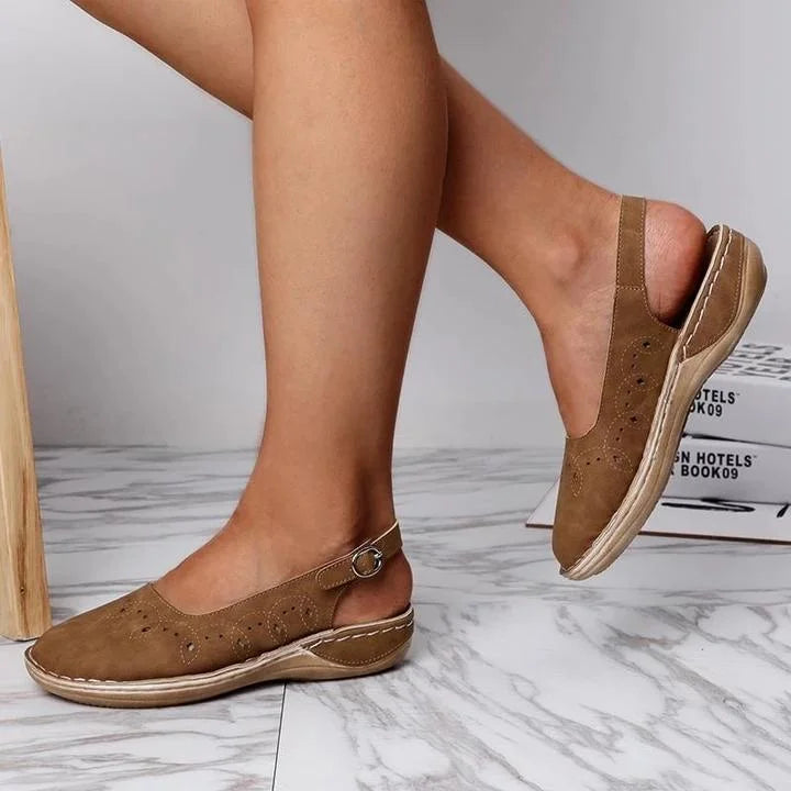 Graceful Orthopedic Flats for Modern Look