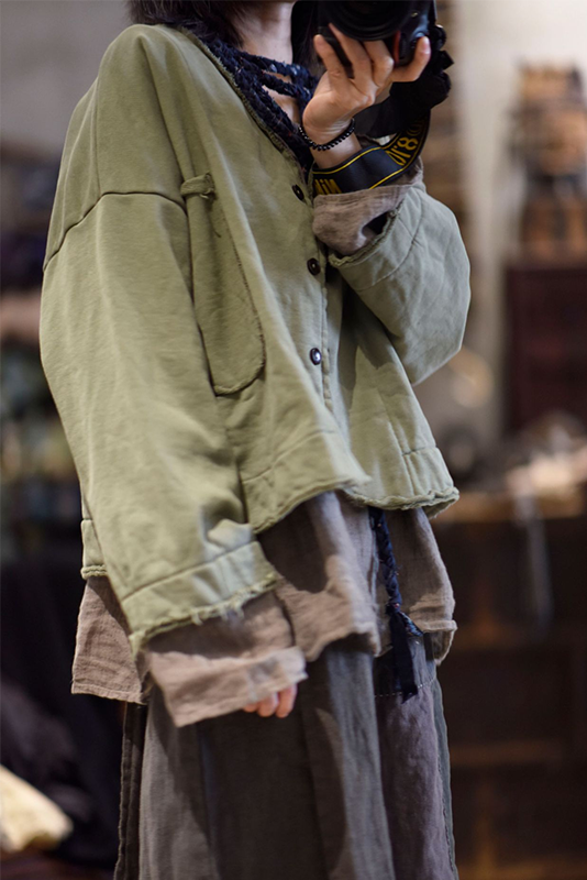 Fall Loose Cotton Jacket