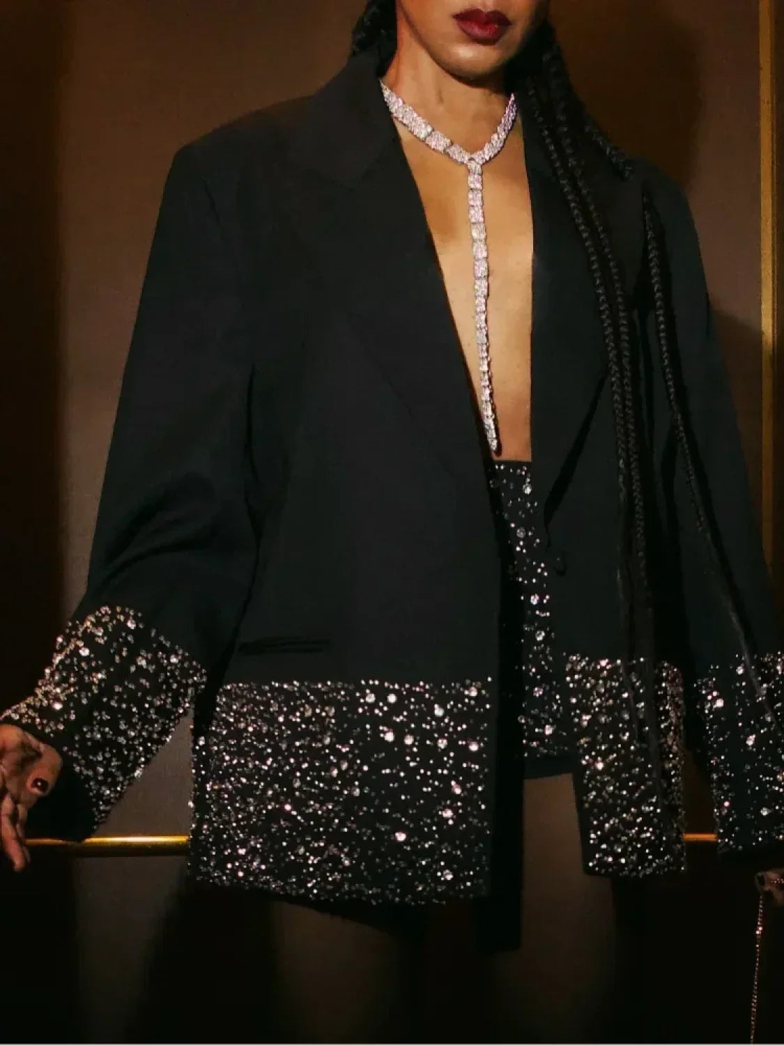 black coat