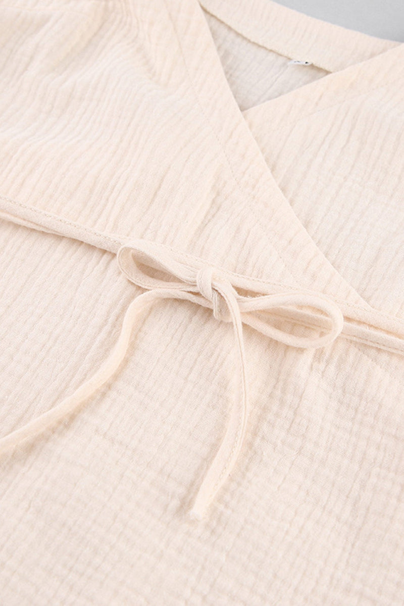 Tie-waist Cotton Cami Dress