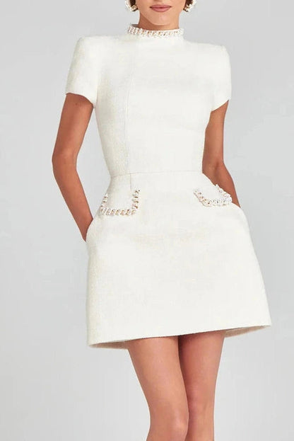 A Vintage Style Dress with Delicate Timeless Details