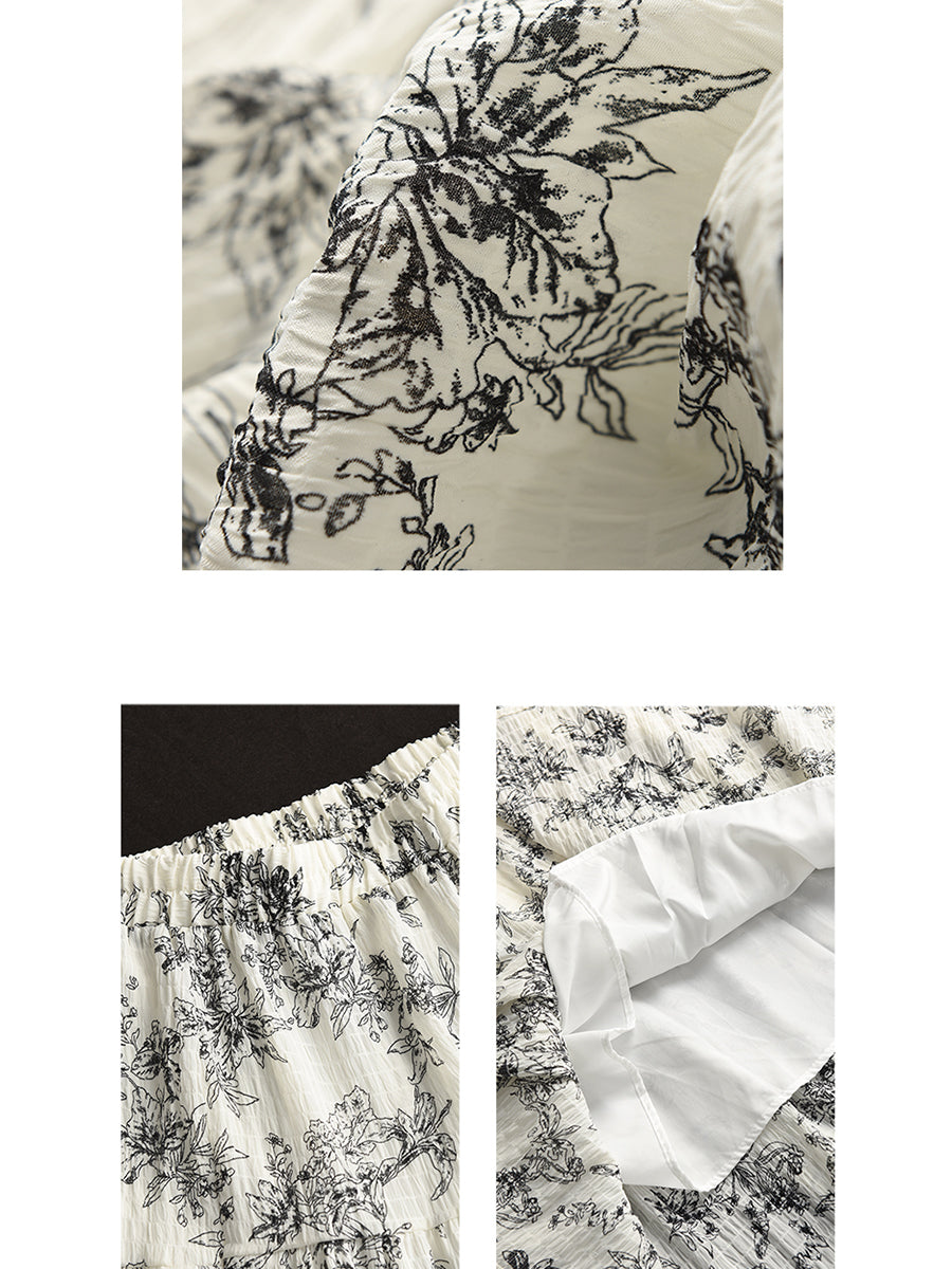 Summer Cotton Loose Skirt