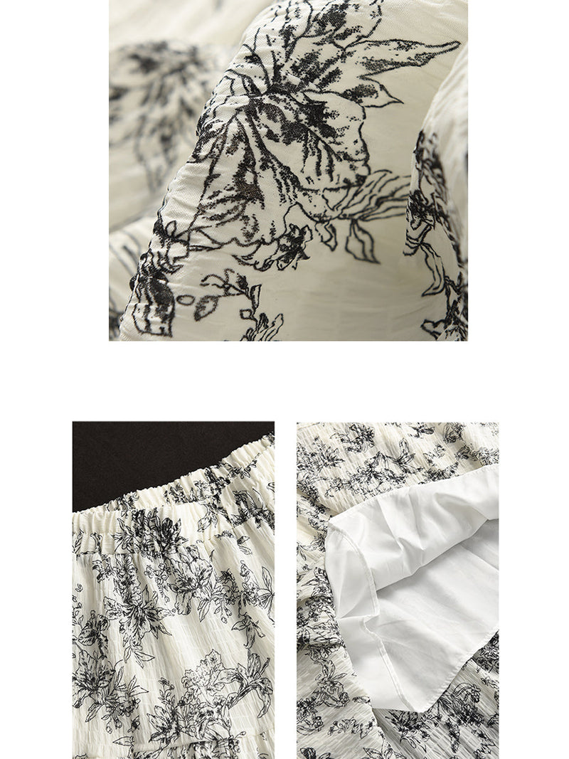 Summer Cotton Loose Skirt