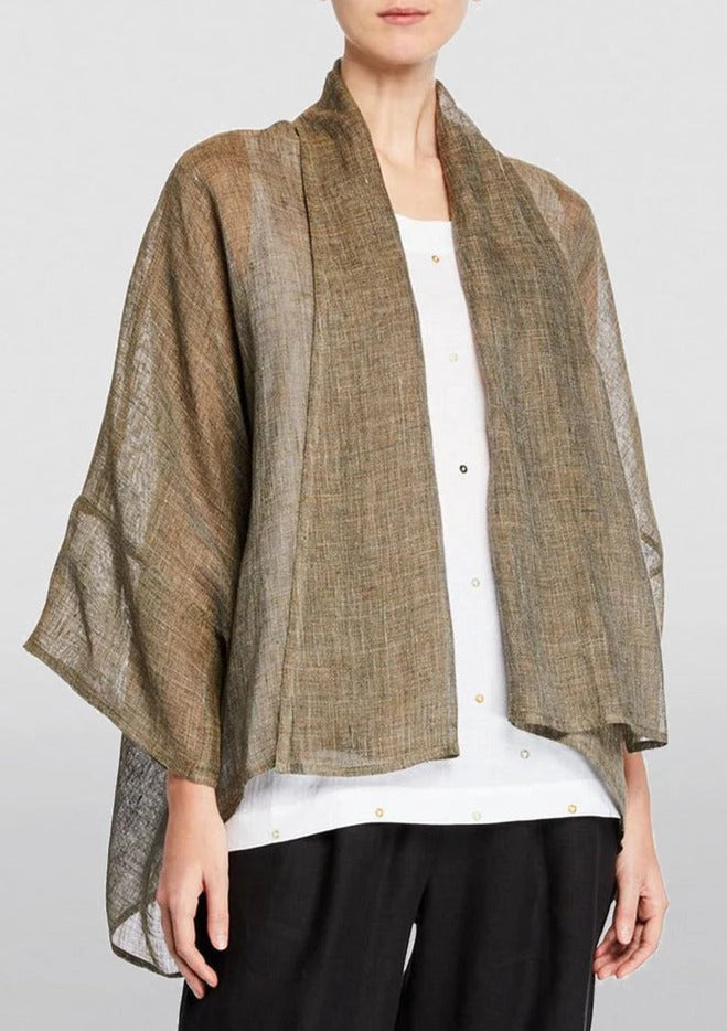 Cotton and Linen Cozy Jacket