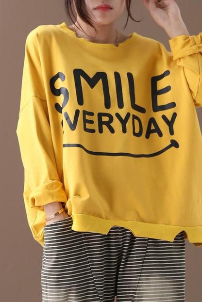 - Handmade Printed 100% Cotton Sweatshirt