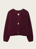 A Vintage Style Cardigan with Delicate Timeless Details