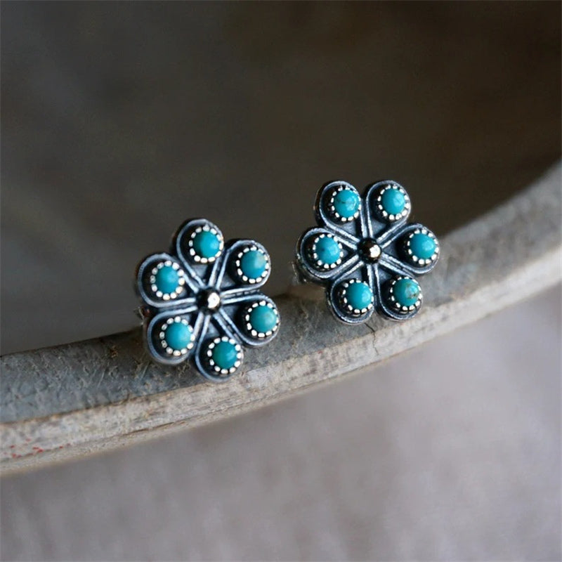 Blue Earrings
