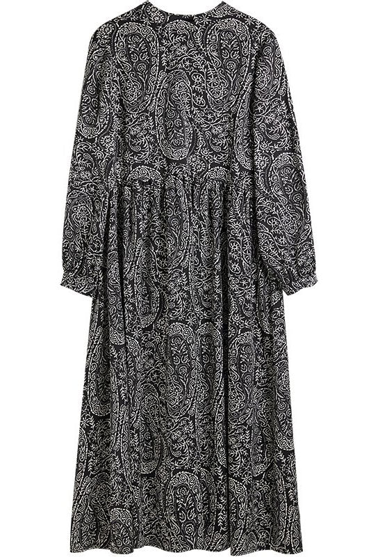 -retro Simple Chiffon Dress