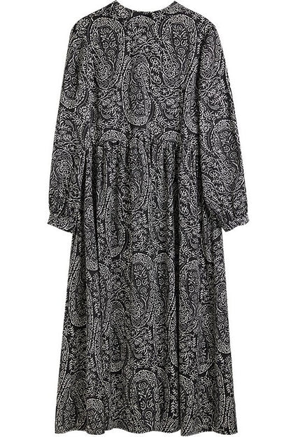 -retro Simple Chiffon Dress