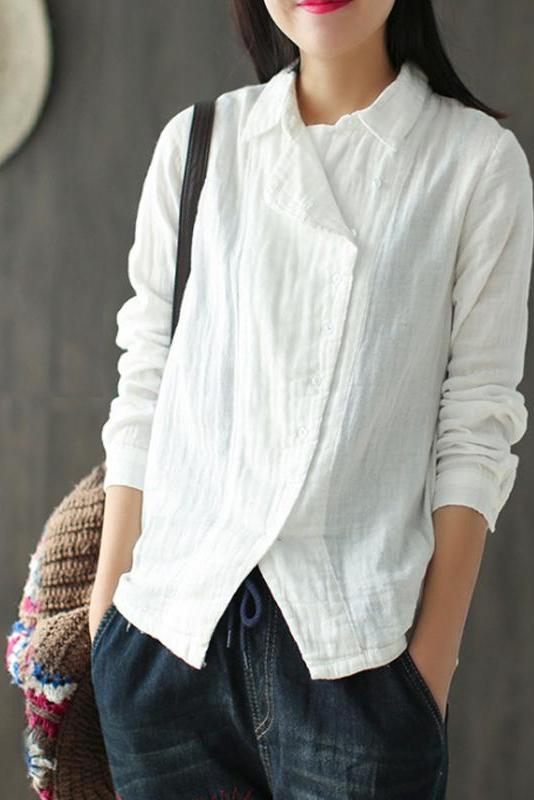 Limited Stock- Retro Long Sleeve 100% Cotton Shirt