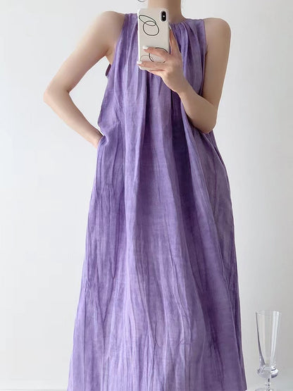 Purple Tank Dress
