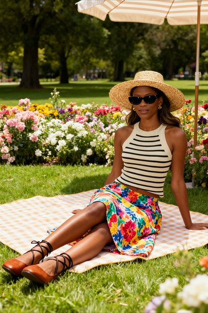 Timeless Vintage Style Top