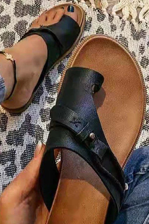 Classic Orthopedic Sandals with Timeless Style
