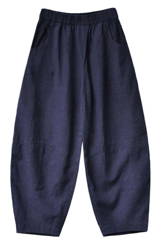 Summer Loose Cotton Linen Pants Trousers
