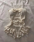 A Vintage Style Swimsuit with Delicate Timeless Details
