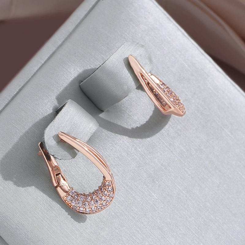 Bright Gold Basket Earrings