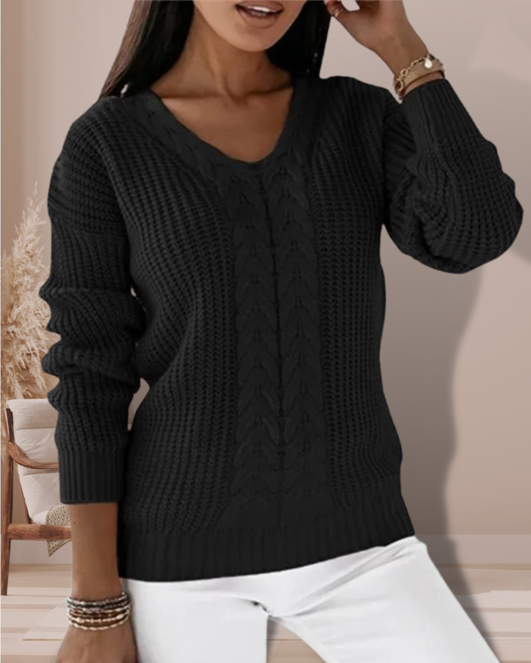 Elegantly Designed Sweater
