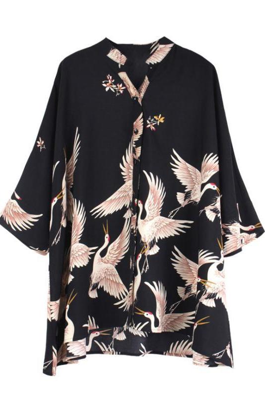 Limited Stock- Animal Prints Loose Shirt