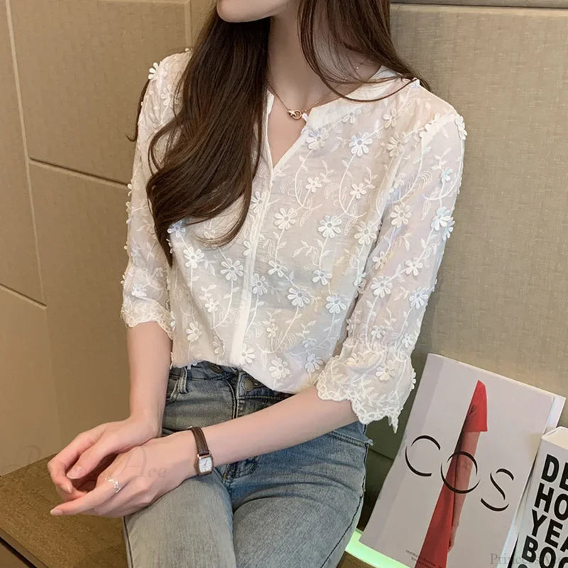 Gracefully Designed Blouse
