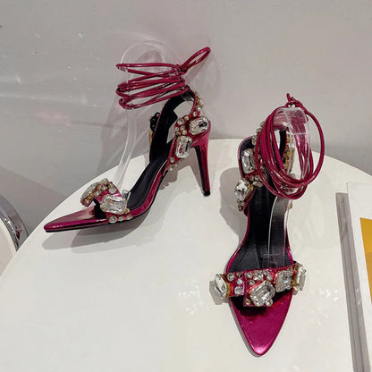 A Vintage Style Heels with Delicate Timeless Details