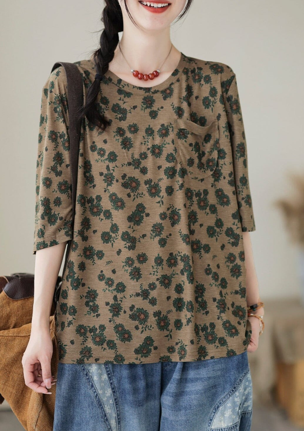 Retro Cotton Summer Tops