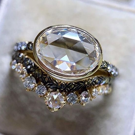 Fancy Glass Ring