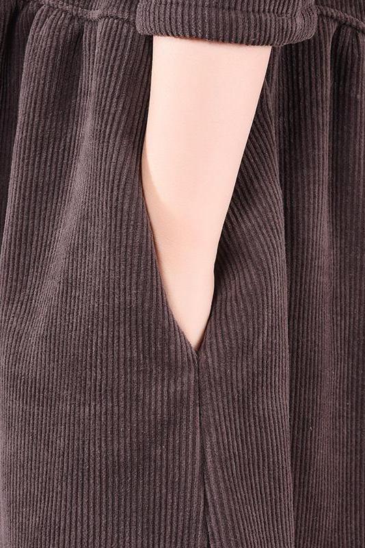 Limited Stock- Winter Thicken Warm Corduroy Dress