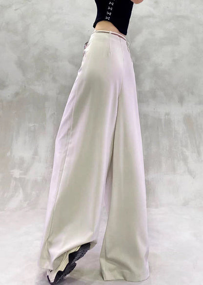 Apricot Pockets Summer Spandex Pants High Waist