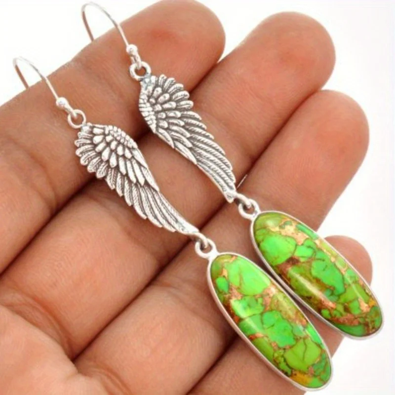 Colored Stone Earrings
