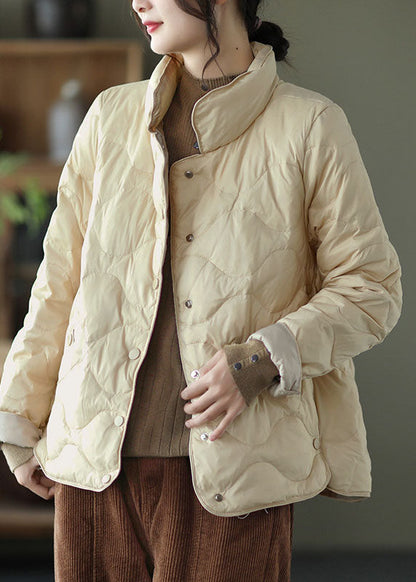 Diy Khaki Winter Down Coats