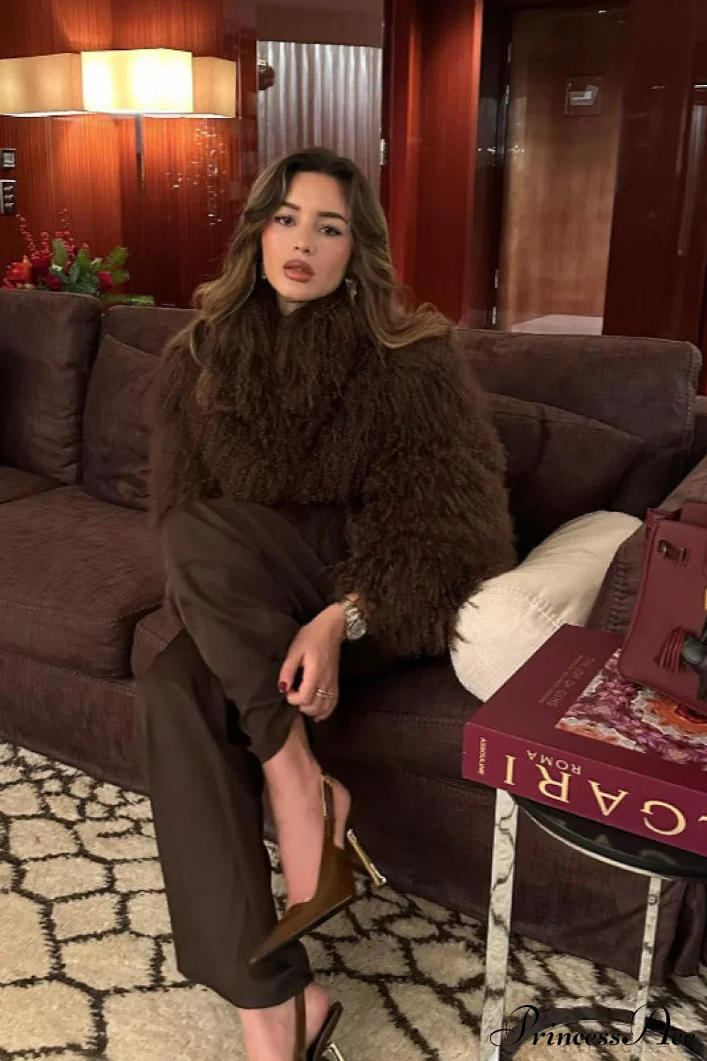 Brown