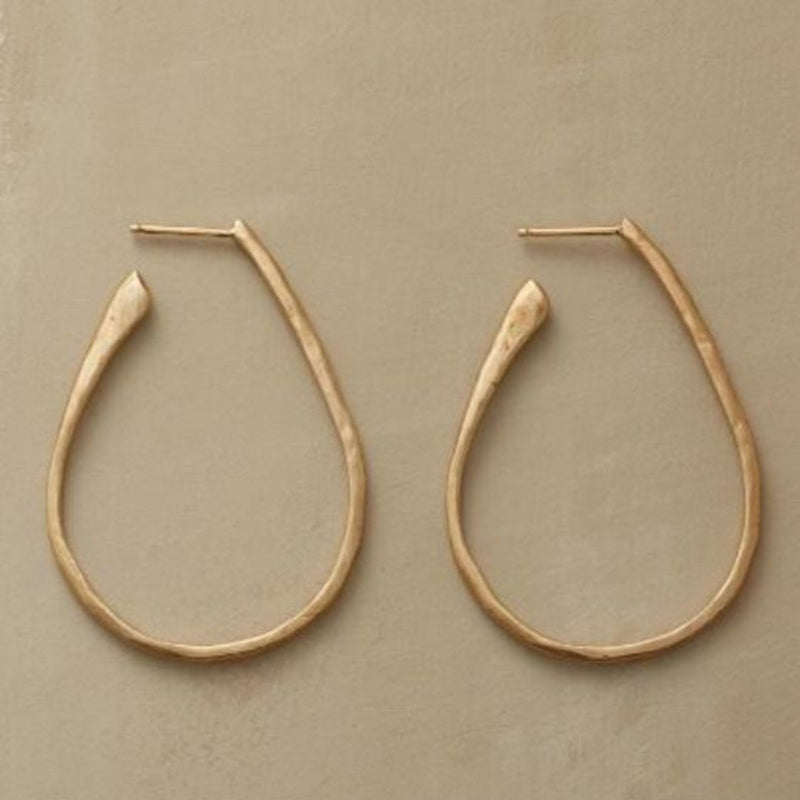 Gold Hoop Earrings