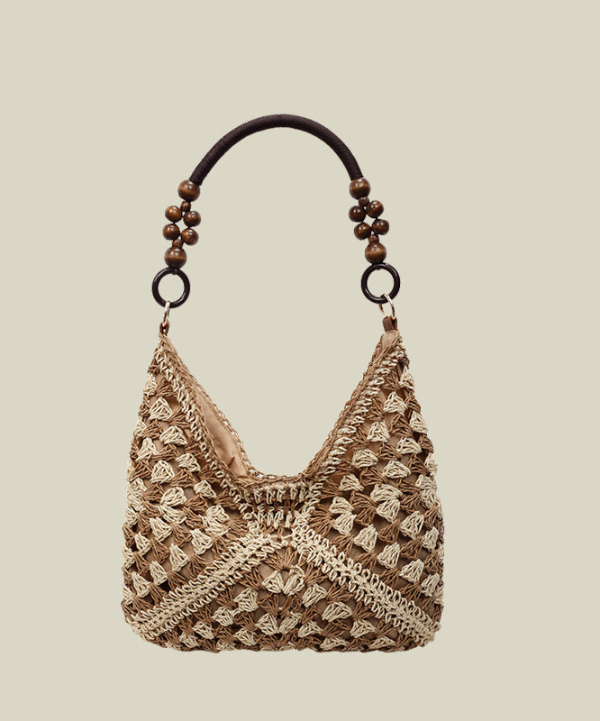 New Retro Hollow Out Knit Shoulder Bags